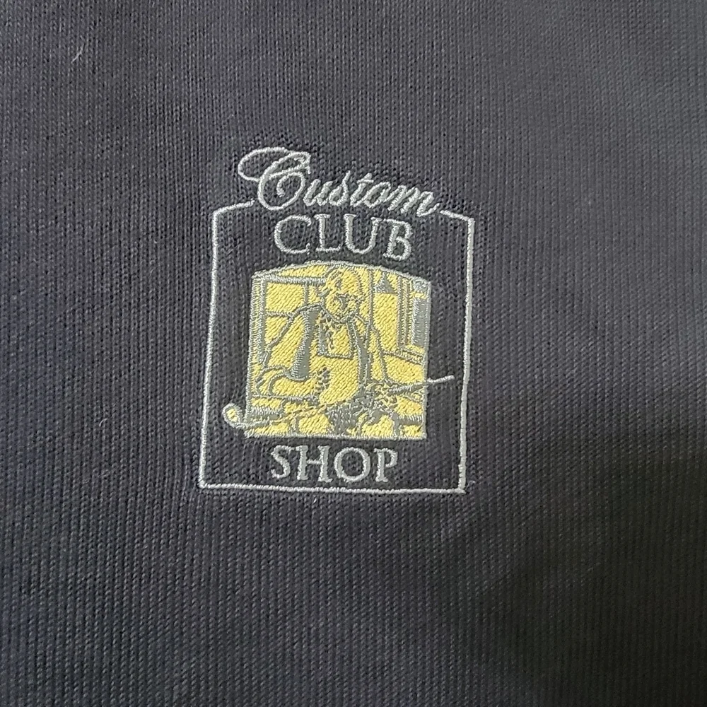 Cutter & Buck Size L Navy Blue V Neck Golf Vest, Excellent Used Condition